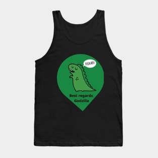 Godzilla Tank Top